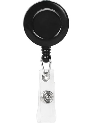 1001 Merbah MRB-2103 Siyah Otomatik Geri Çekilebilir Yaka Kartı Yoyosu | Çıtçıtlı Tasarım, Person