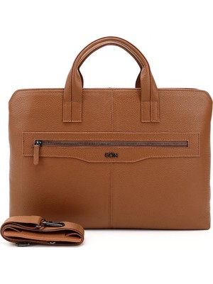 1001 Unisex Hakiki Deri Notebook ve Evrak Çantası DDUW801B2625