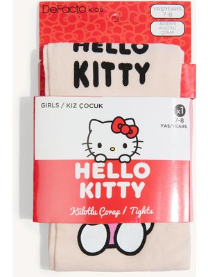 DeFacto Hello Kitty Baskılı Külotlu Çorap Kız ÇOCUK I4664A8NS