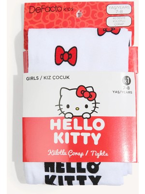 DeFacto Hello Kitty Baskılı Külotlu Çorap Kız Çocuk I4666A8NS