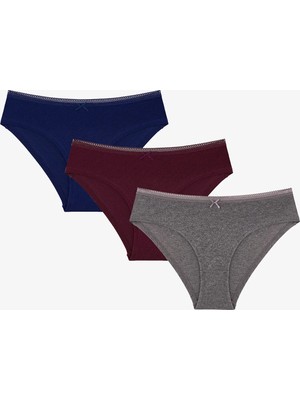 Penti Elegance Pointel 3'lü Hipster Külot