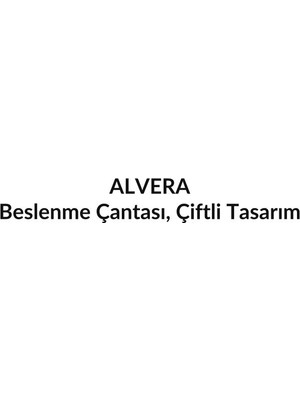 Alvera Beslenme Çantası, Çiftli Tasarım