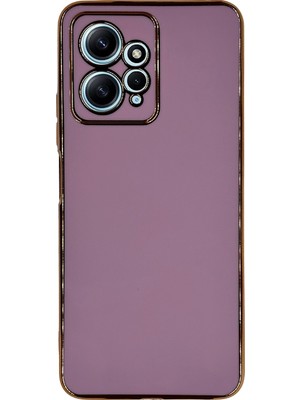 Skygo Redmi Note 12 4g Şanzelize Kılıf Lila