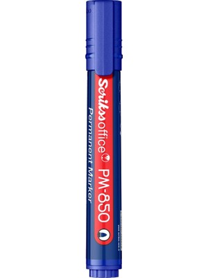 Scrikss Office Scrikss PM-850 Yuvarlak Uçlu Permanent Markör Mavi