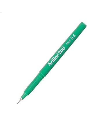 Artline 200N Fine Writing Pen Keçe Uçlu Kalem 0.4 Green