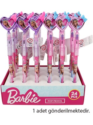 Barbie Fiyonklu Geçmeli Kalem B-1034