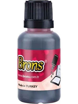 Brons Istampa Mürekkebi 30CC Kırmızı BR-316