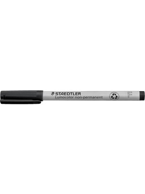 Staedtler Lumocolor Non-Permanent Kalem F Uç Siyah 316-9