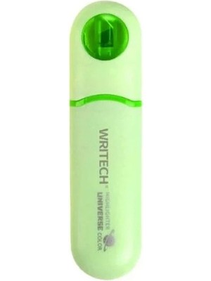 Writech W-8154 Astronot Fosforlu Kalem Pastel Yeşil
