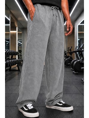 Sapeur Erkek Premium Baggy Eşofman Altı Rahat Kalıp - Günlük & Spor Pantolon