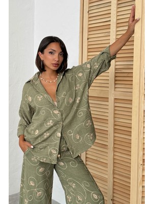 Very Moda Nakışlı Gömlek - | F1899