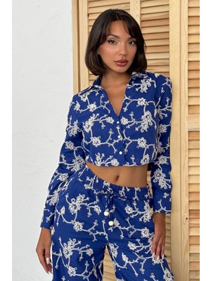 Very Moda Süzüne Nakışlı Gömlek - | F1926