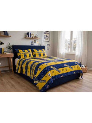 Tek Kişilik  Yatak Örtüsü 156X215 cm - Elyaf Dolgulu - Kapitone Dikişli - Çift Taraflı Kullanım
