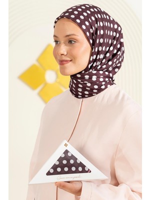 Jawel Puantiye Desen Soft Eşarp