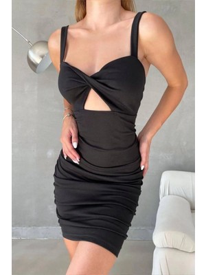 Alvenessa Kadın Trend Model V Yaka Askılı A Kesim Abiye Elbise