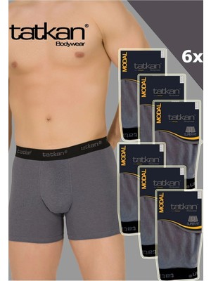 Mataş Tatkan - 6'lı - Penye Modal Erkek Boxershort