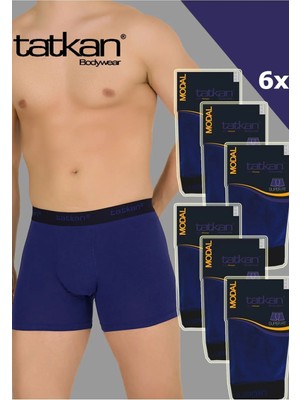 Mataş Tatkan - 6'lı - Penye Modal Erkek Boxershort