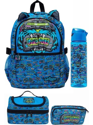 Smiggle Game Okul Çantası 4'lü Set
