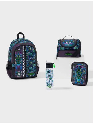 Smiggle Accelerate Okul Çantası 4'lü Set