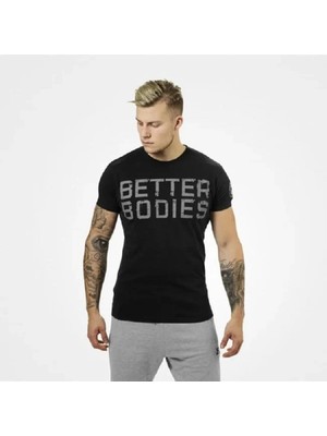 Better Bodies Basic Logo Tee - Black