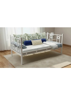 Metal Divan & Karyola Tek Kişilik Yatak (90X190 Yatak Uyumlu)
