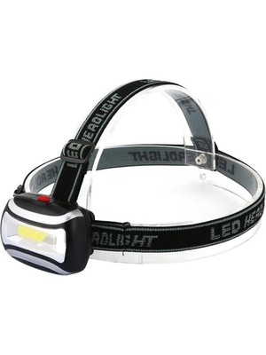 Aslanoğlu Store PM-1849 Cob LED 3 Modlu 90 Derece Ayarlanabilir Pilli Kafa Feneri