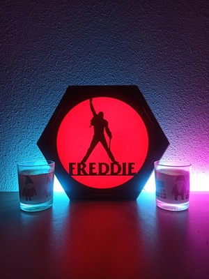 St. Morritz Queen Freddie Mercury Masaüstü Dekoratif Lamba