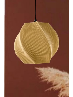 St. Morritz Stara Mesh Dokulu Avize Pinterest Tarzı Özel Tasarım Tekli Sarkıt Avize (Bioplastik) E27