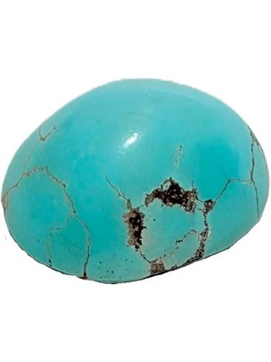 Hasyılmaz Doğal Iran Nişabur Firuze (Turkuaz) Taşı 39,4 Karat - 7,85 Gram T233