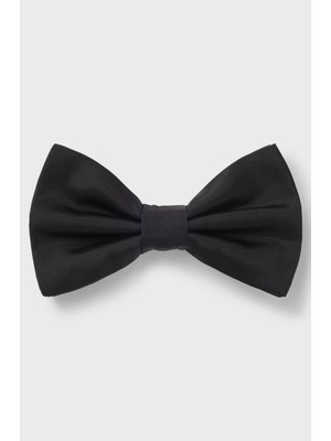 Boss Erkek Jakarlı Ipek Kumaşlı Siyah Papyon 50567352-001