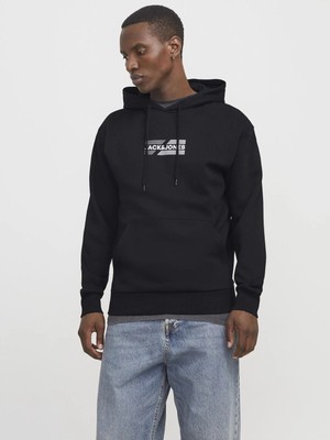 Jack & Jones Kapüşonlu Üst Logolu Kapüşonlu Üst