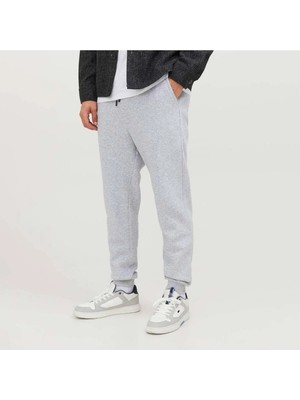 Jack & Jones Regular Fit Gri Erkek Eşofman Altı 12249274_JPSTGORDON Jjbradley Sweat