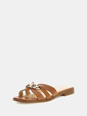 Guess Realla Kadın Deri Terlik