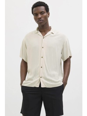 Jack & Jones Jjejeff Solıd Resort Shırt S/s Sn