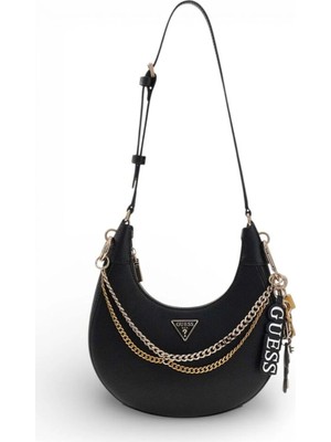 Guess Davina Siyah Kadın Omuz Çantası HWBG9899180
