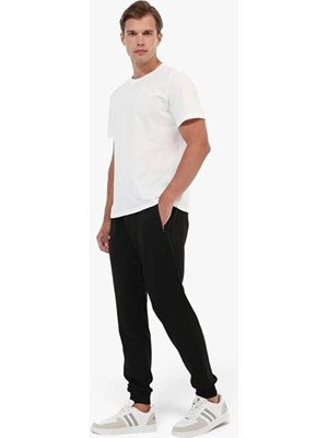 Lumberjack MB CT107 Jogger 6pr Erkek Eşofman Alt A102696992 Sıyah