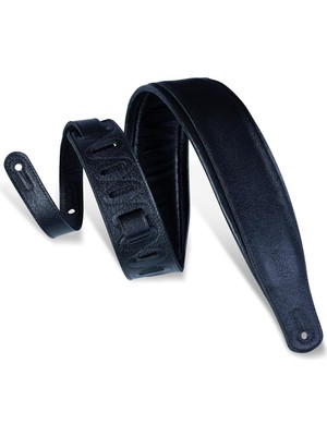 Levy's Leathers PM32-BLK Gitar Kayışı, Deri, Siyah