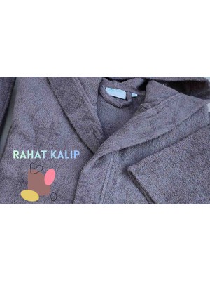 Zera Collection %100 Pamuk Bornoz Rahat Kalıp Unisex