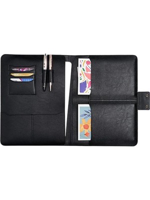 Morca Organizer Evrak  Laptop  Tablet Çantası, Macbook Air Pro 13-14 Inç Uyumlu, Siyah Costa, S2073-1