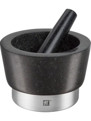 Zwilling Spices Granit Havan, Granit, Siyah