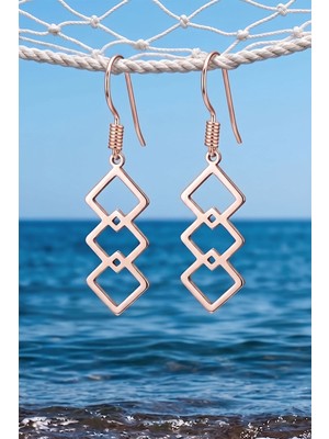 Takıdepo Minimal Tasarım 925 Ayar Gümüş Kadın Küpe