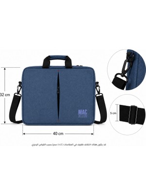 Tatu Fashion Laptop çanta Şık ve Koruyucu Omuz Askılı