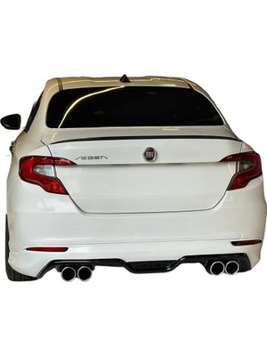 St. Morritz GARAGE453 Fiat Egea Arka Tampon Eki Plastik Boyasız
