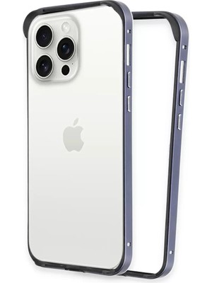 Bezos iPhone 14 Pro Land Bumper Koruma Kapak - Lacivert