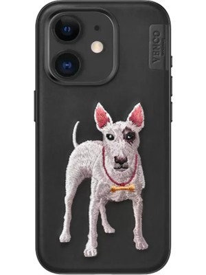 Bezos iPhone 11 Perma Desenli Kapak - Siyah