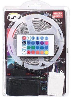 Bezos LED Şerit 5mt Rgb Kumandalı Tek Çipli