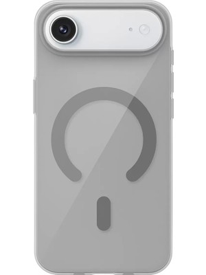 Bezos iPhone 17 Air Pc Blank Magsafe Kapak - Natural Grey
