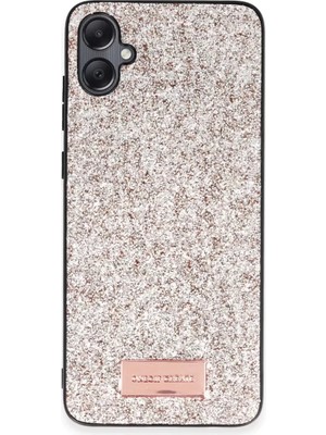 Bezos Galaxy A05 Bright Simli Kapak - Gold