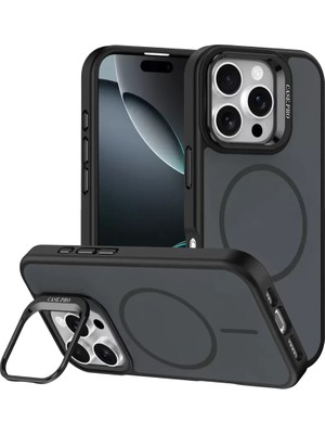 Bezos iPhone 16 Pro Max Flexa Magsafe Kapak - Siyah