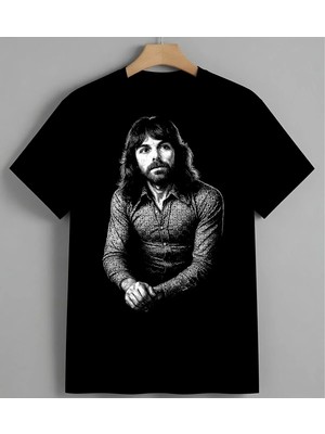 Bos Beyaz Sakin Syh Unisex Erkek Kadın Oversize Tişört Siyah